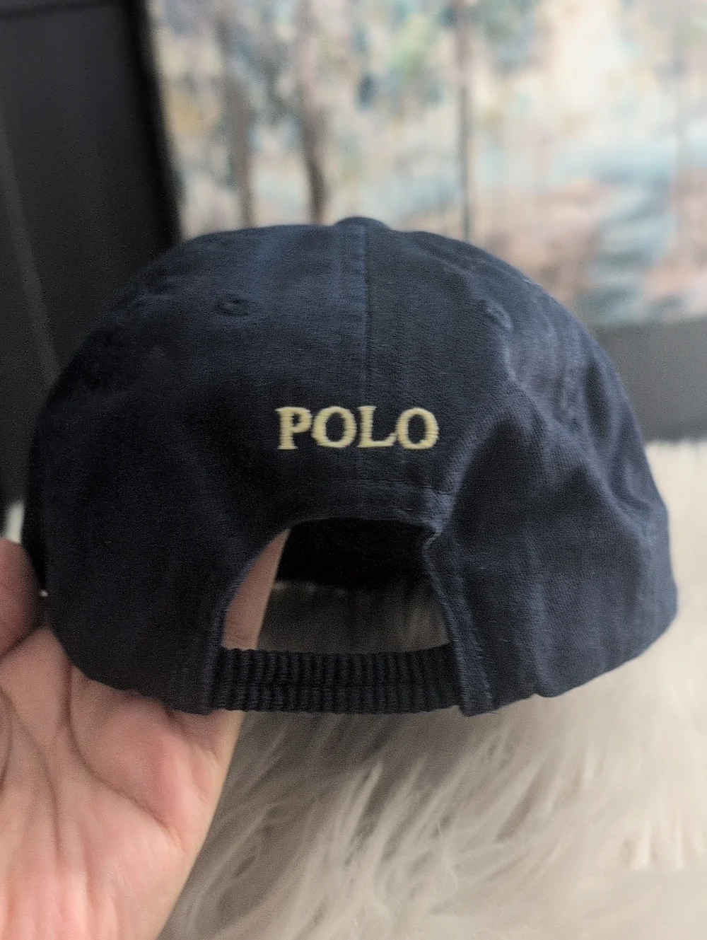 Ralph Lauren Navy Cap For Toddlers